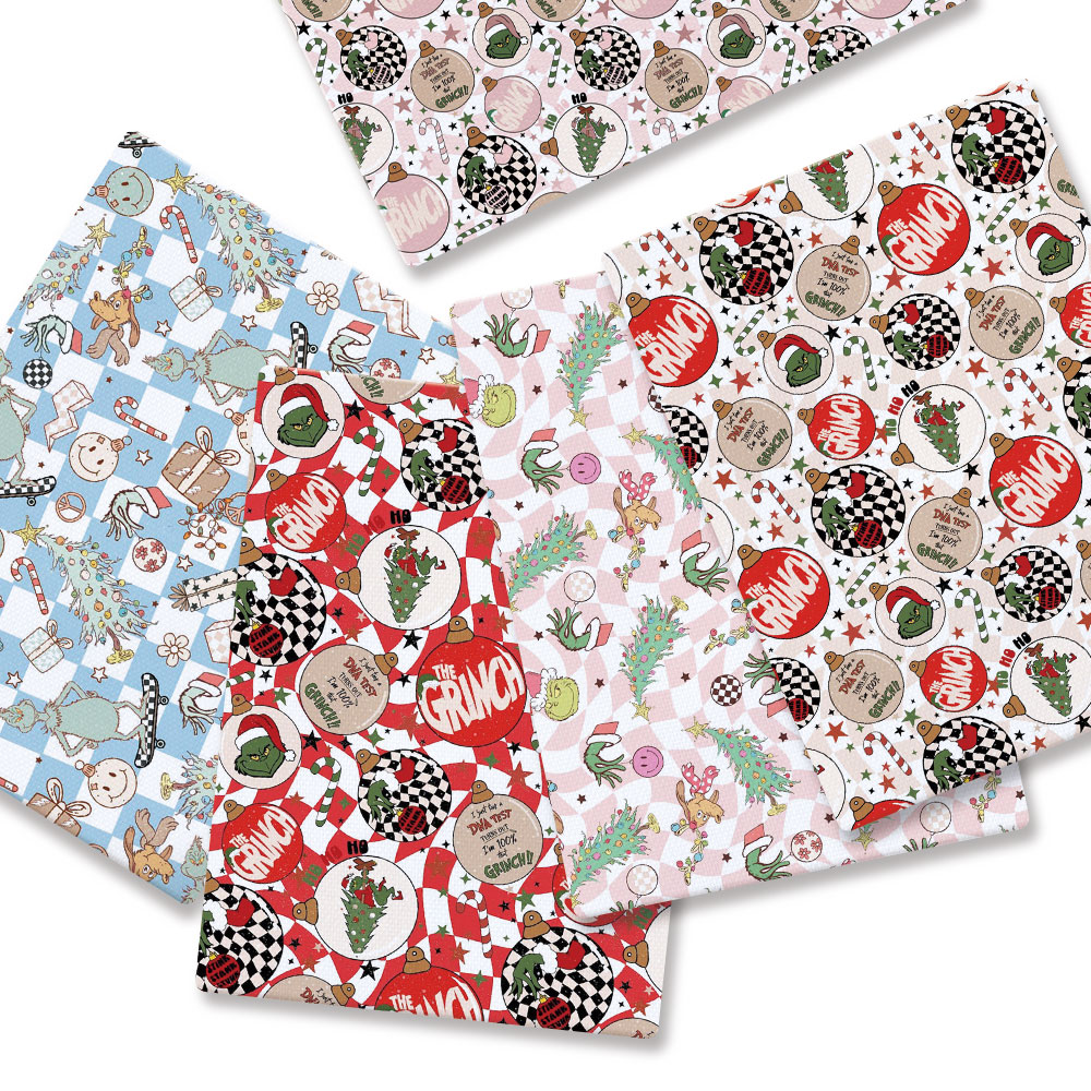 Sewing In Textile - Christmas fabric 140x50CM Cartoon cotton fabric