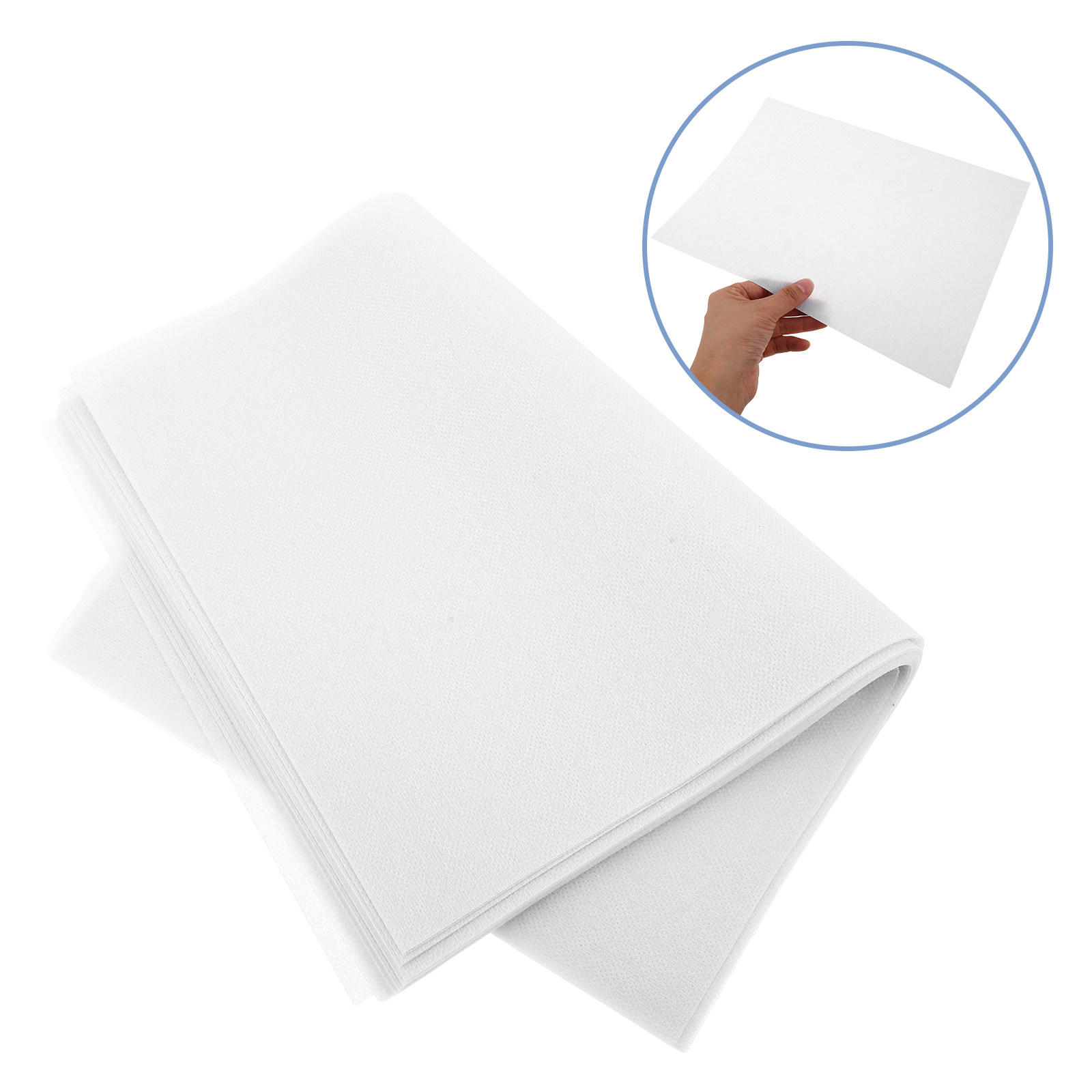 Interfacing Iron On - 24Pcs Iron on Fusible Interfacing Fabric