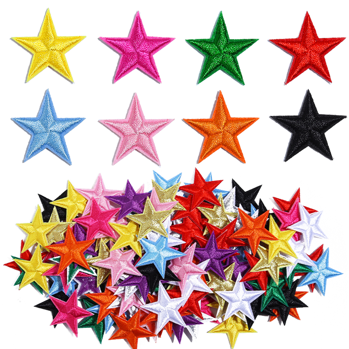 10pcs Small Mini Star Embroide - Iron On Patch 리뷰 및 가격