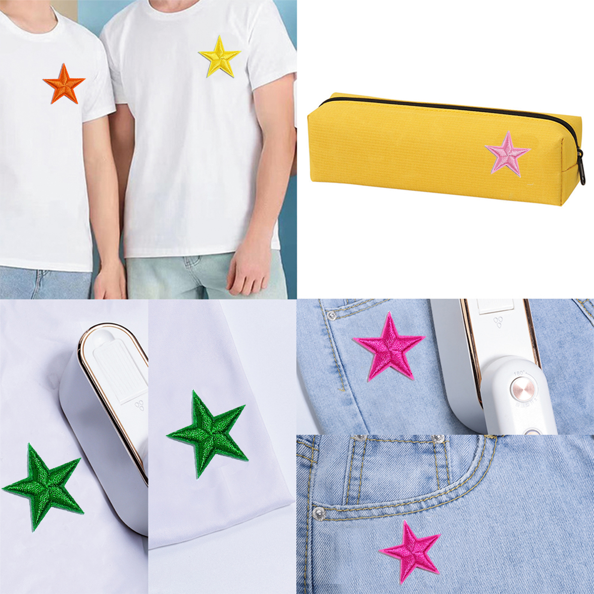 10pcs Small Mini Star Embroide - Iron On Patch 리뷰 및 가격