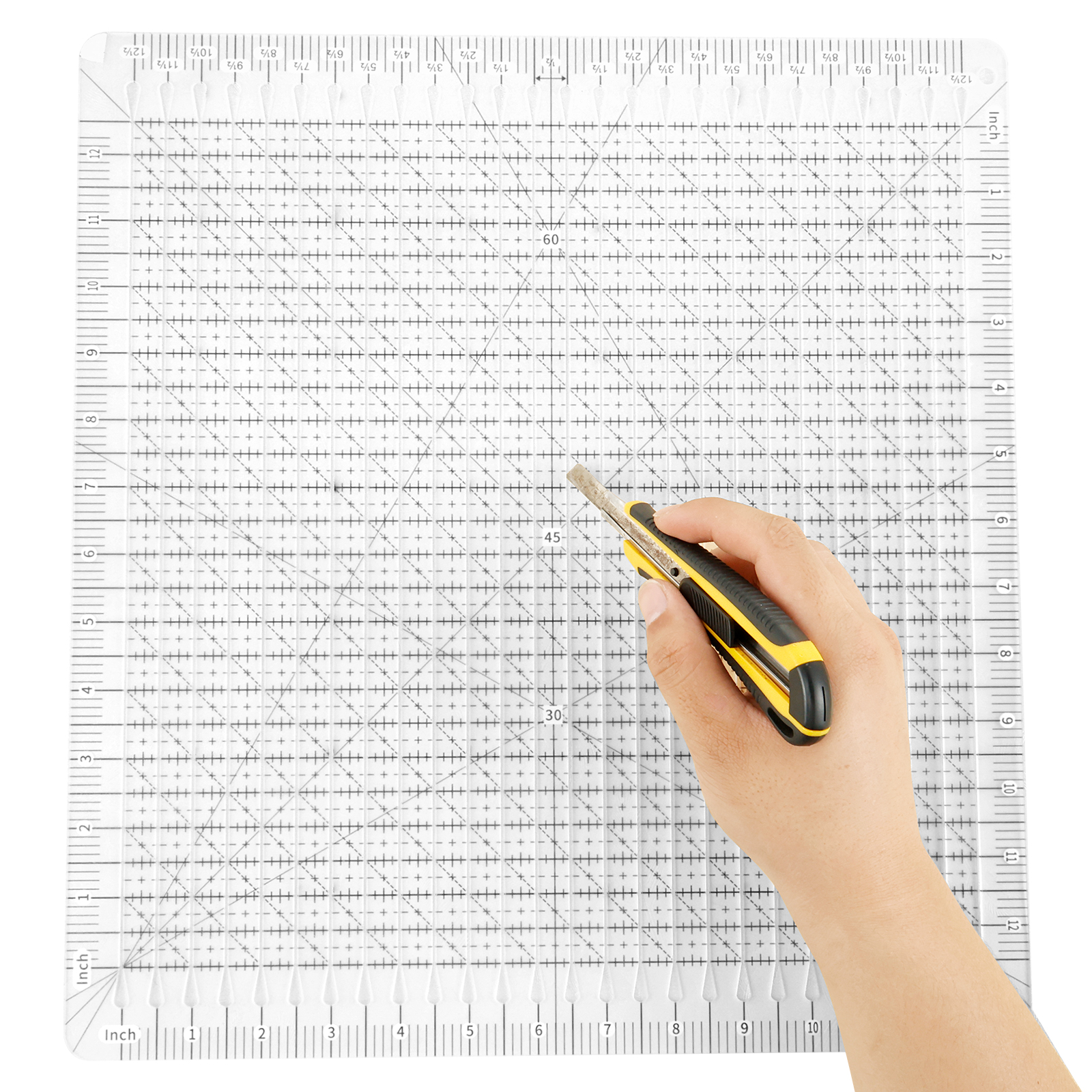 Quilting Ruler 12 x 12 Inches  - Quilting Ruler Square 리뷰 및 가격