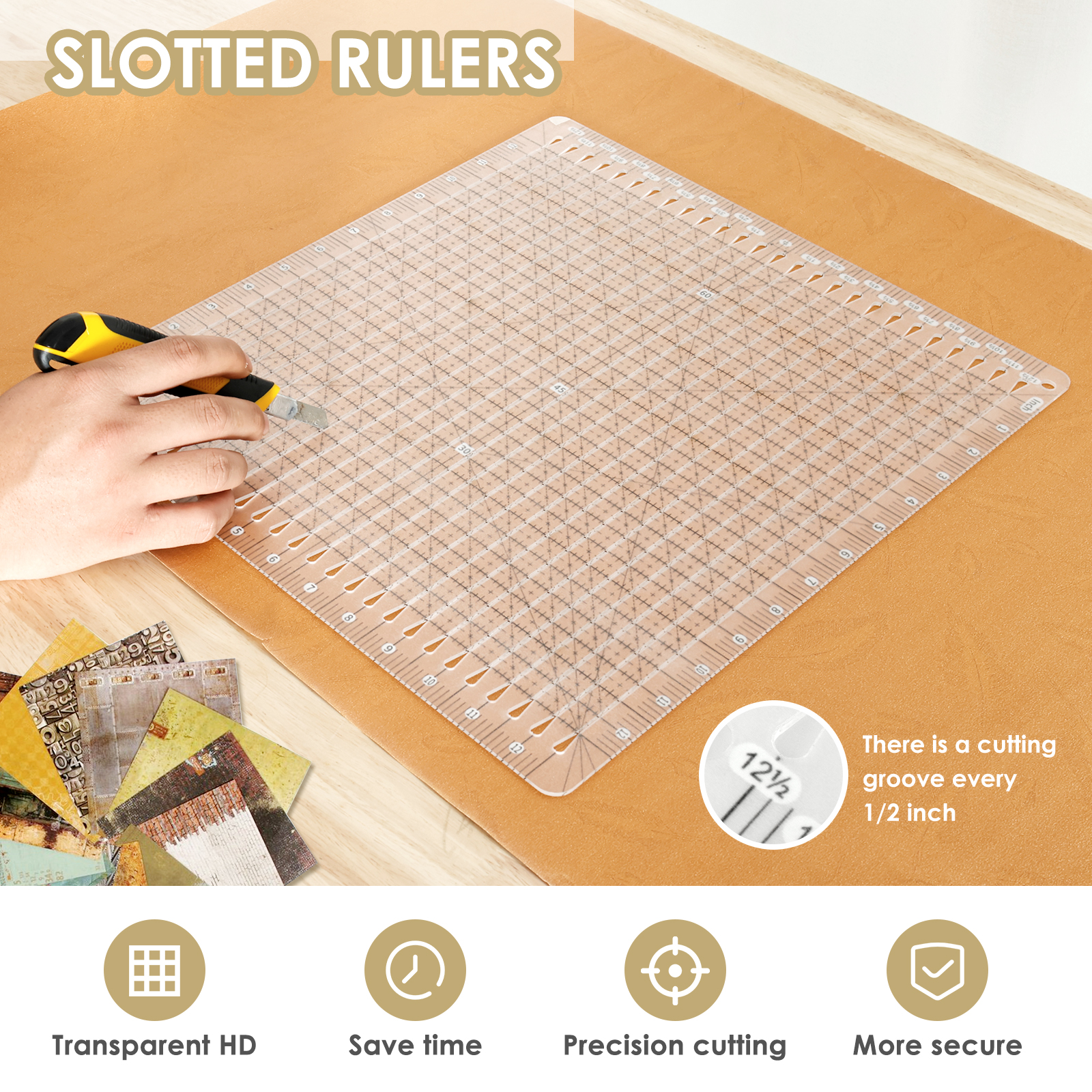 Quilting Ruler 12 x 12 Inches  - Quilting Ruler Square 리뷰 및 가격