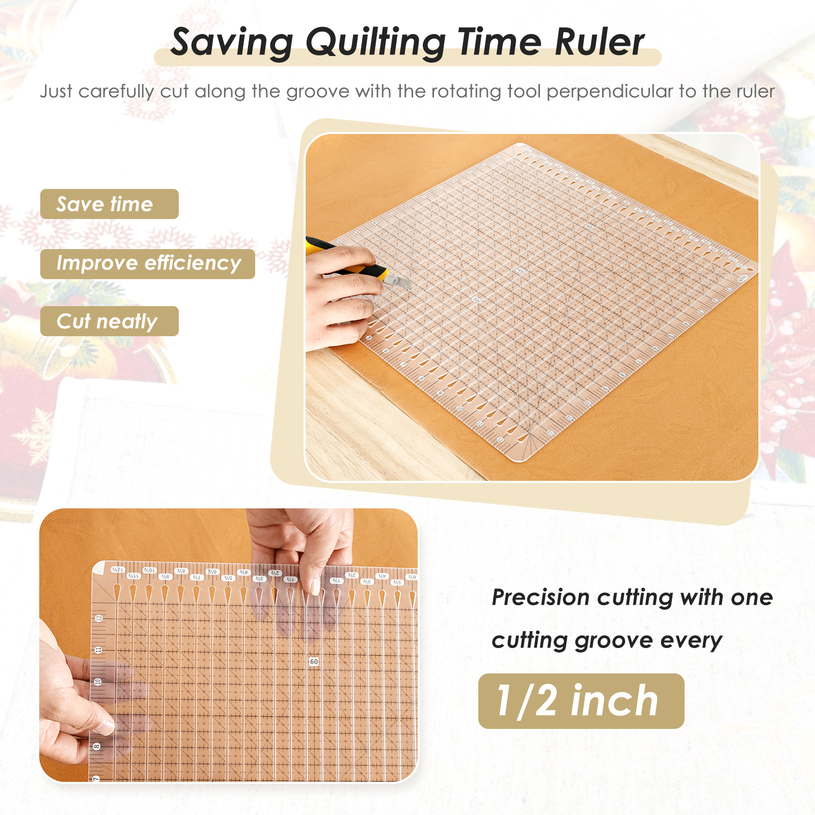 Quilting Ruler 12 x 12 Inches  - Quilting Ruler Square 리뷰 및 가격