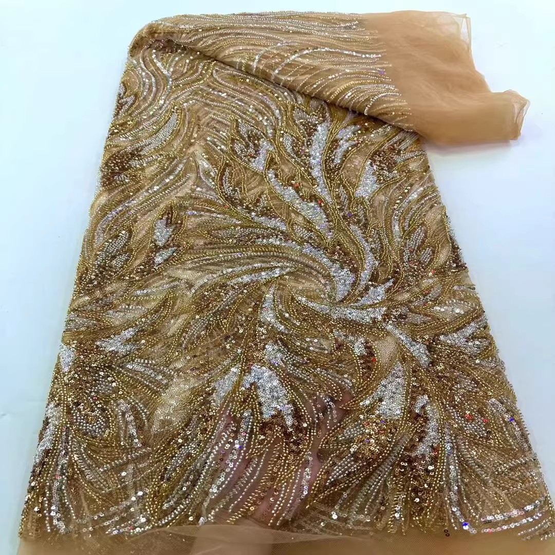 5yard Sequin bead tube embroid - Sewing Embroidery Fabric 리뷰 및 가격