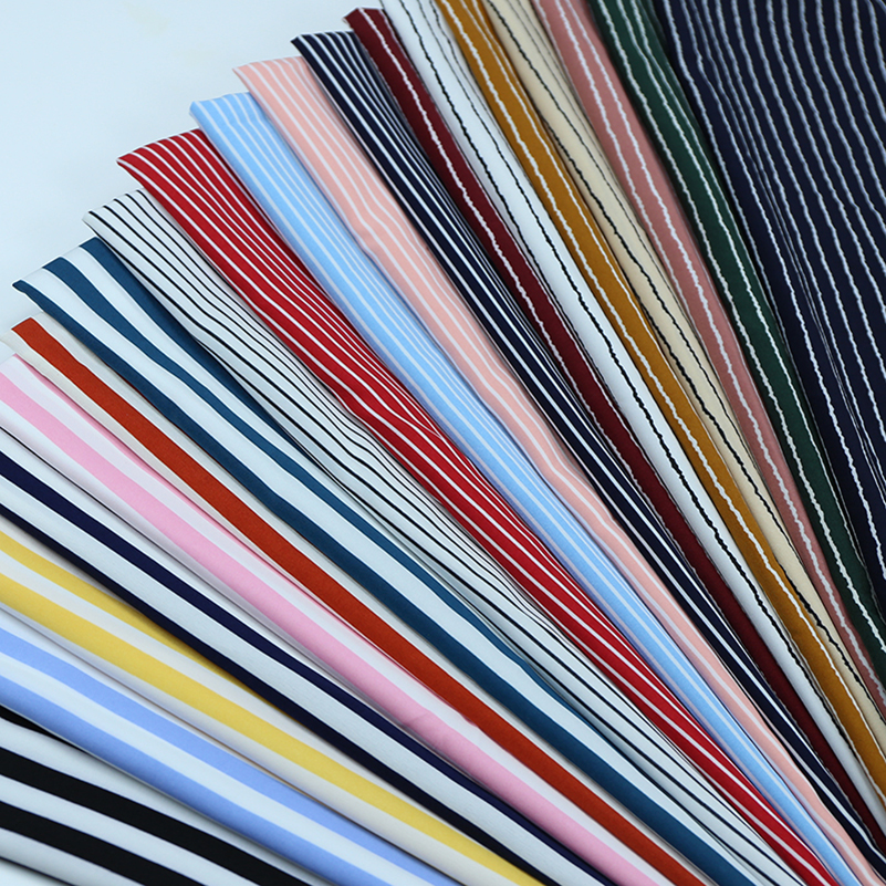 Striped Chiffon Fabric Opaque  - Sewing By 리뷰 및 가격