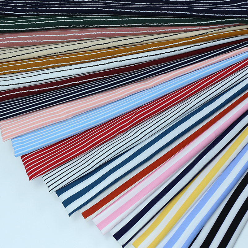 Striped Chiffon Fabric Opaque  - Sewing By 리뷰 및 가격