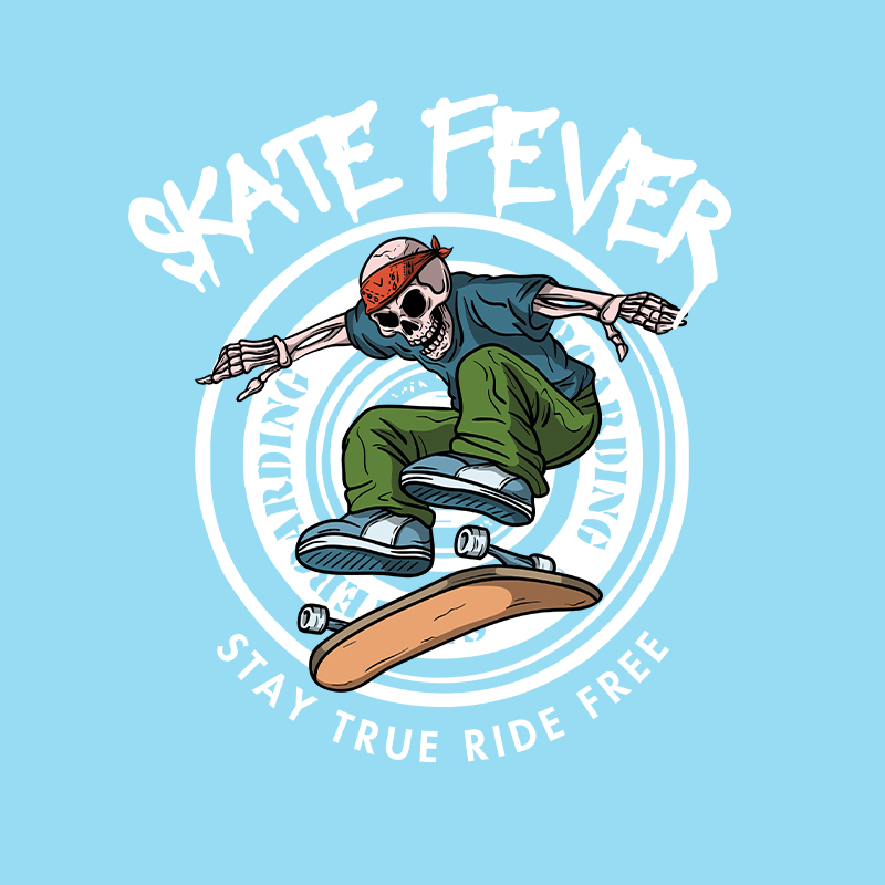Cool skeleton playing skateboa - Iron On Patch 리뷰 및 가격