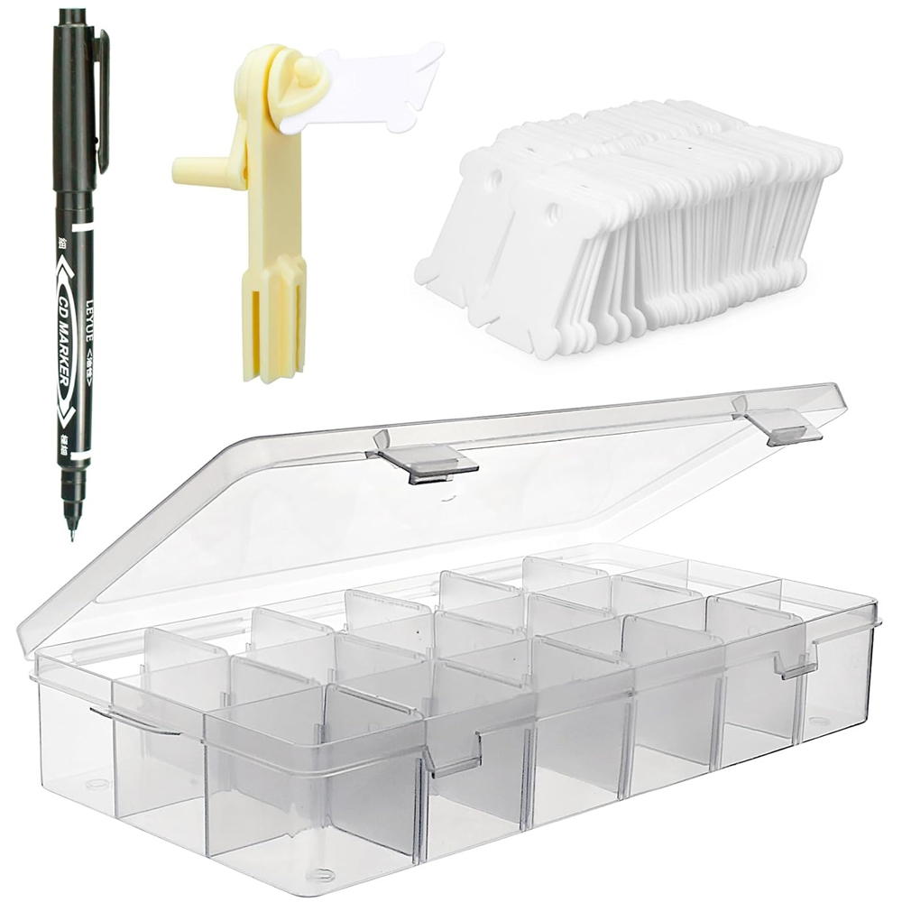 Embroidery Floss Organizer 18  - Embroidery Floss Thread 리뷰 및 가격