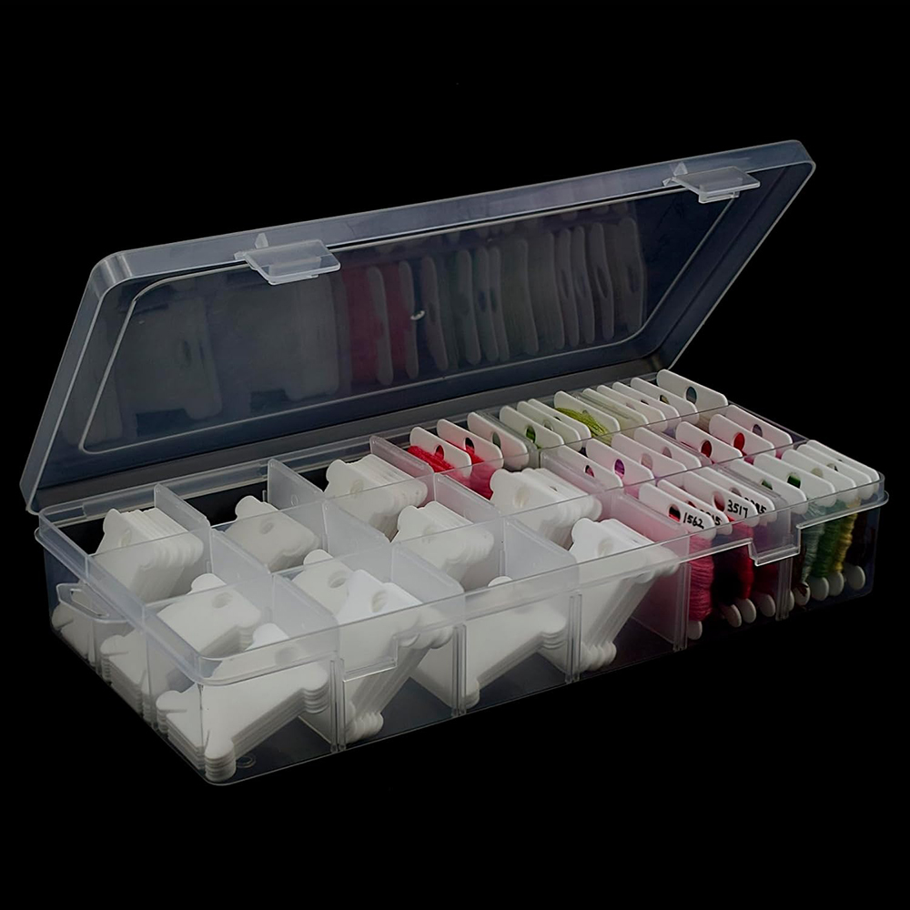 Embroidery Floss Organizer 18  - Embroidery Floss Thread 리뷰 및 가격