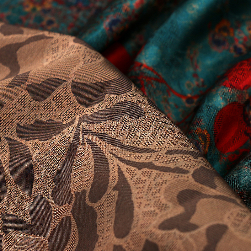 1m Floral Printed Fabric Imita - Sewing In Textile 리뷰 및 가격