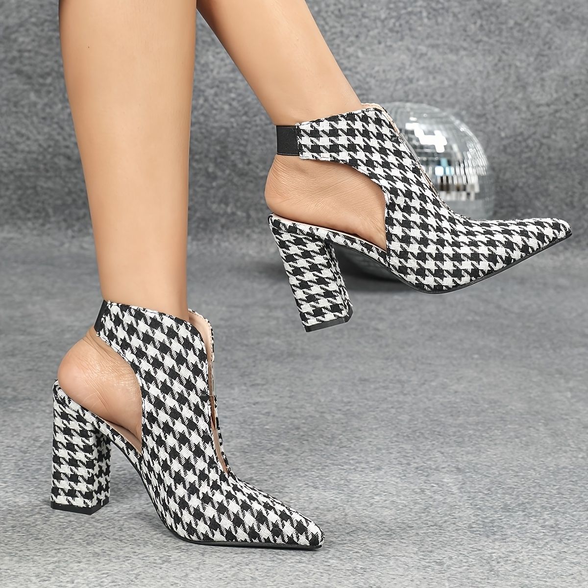 Fashion Houndstooth Cowboy Boo - Elastic Waistband Roll 리뷰 및 가격