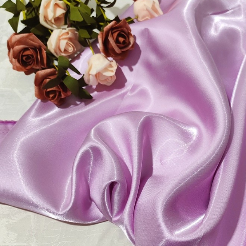 Curtains Satin Fabric Lustrous - Textile And Sewing Materials 리뷰 및 가격
