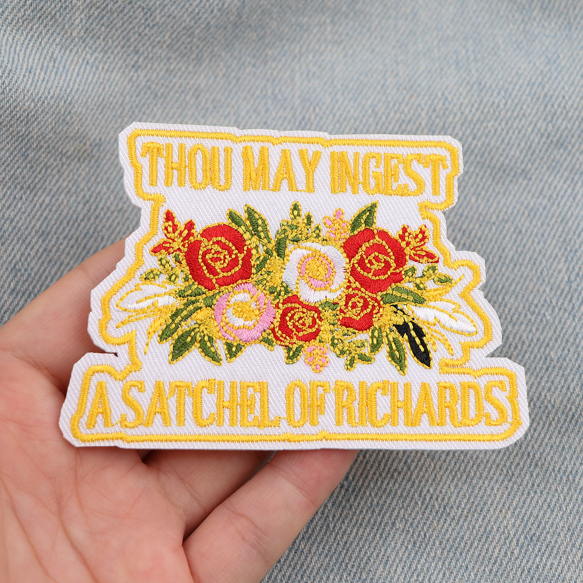 Funny Badge Quotes Cartoon Ani - Iron On Patch 리뷰 및 가격
