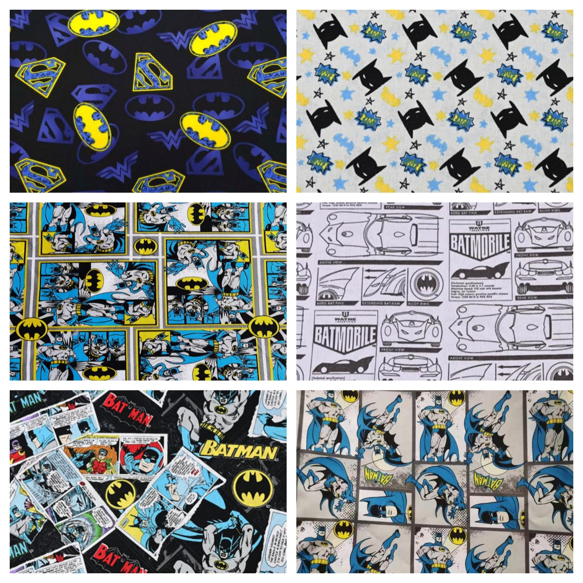 Bandai Batman Anime 100 Cotton - Textile And Sewing Materials 리뷰 및 가격