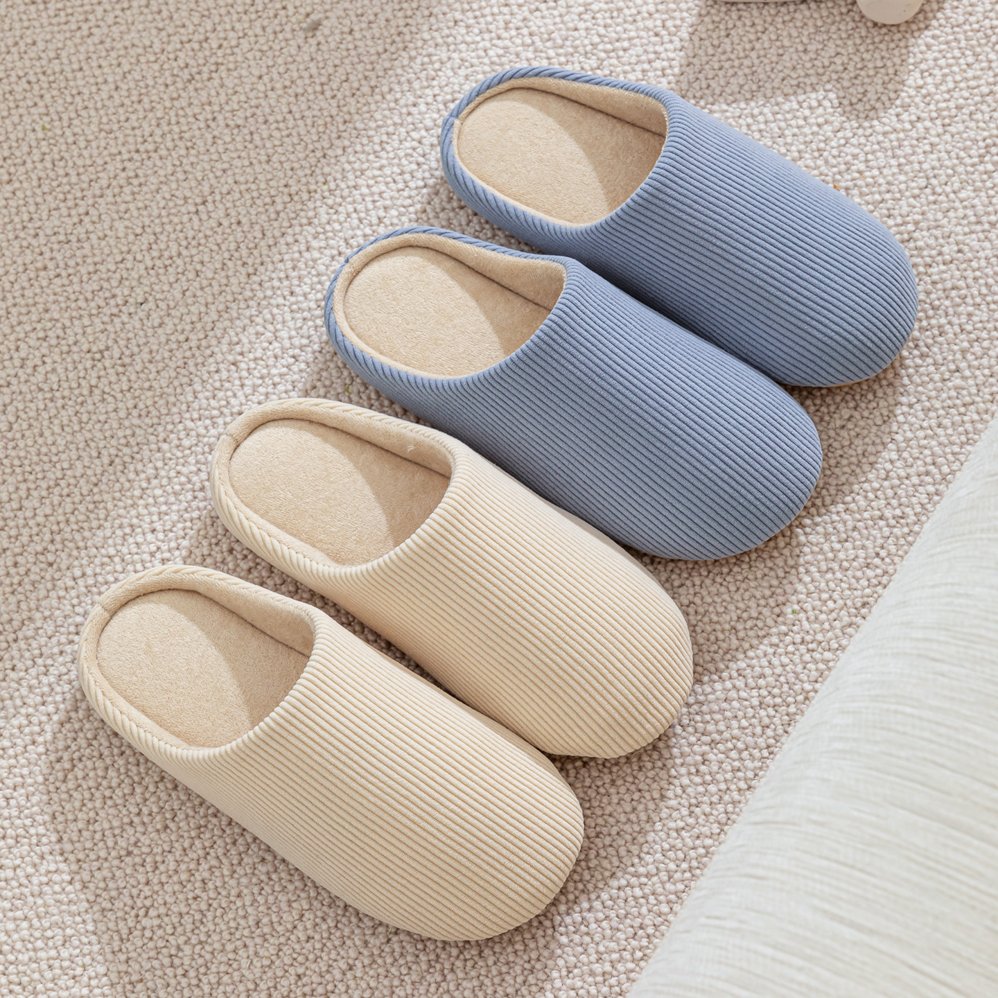 Solid Color Indoor Slippers fo - Sewing Cotton 리뷰 및 가격