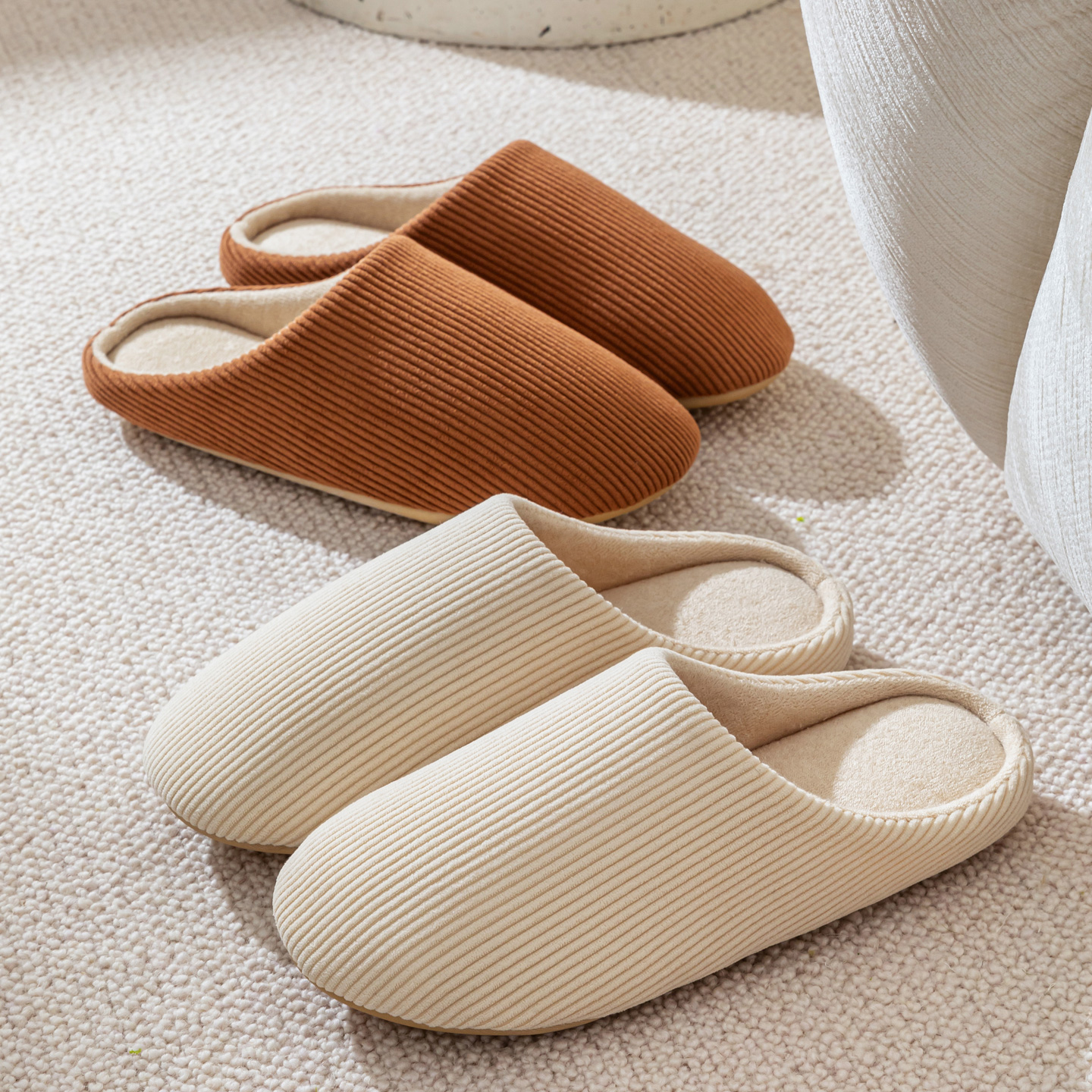 Solid Color Indoor Slippers fo - Sewing Cotton 리뷰 및 가격
