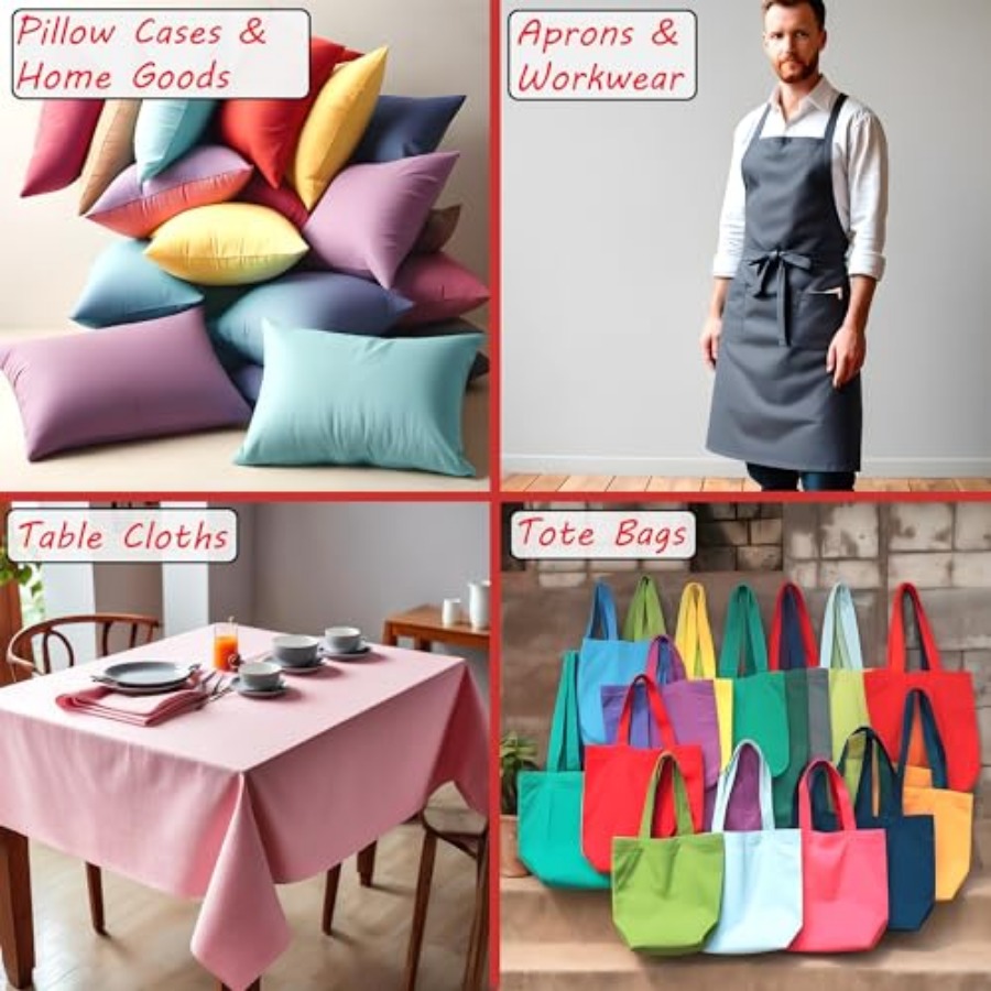 Poly Cotton Fabric for Sewing  - Sewing By 리뷰 및 가격