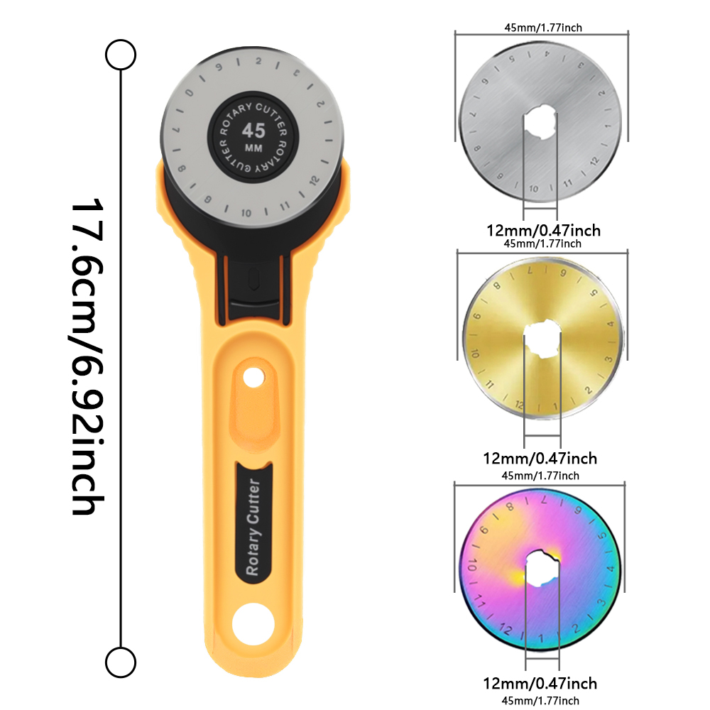 45mm Rotary Fabric Cutter Leat - Sewing Necessities 리뷰 및 가격