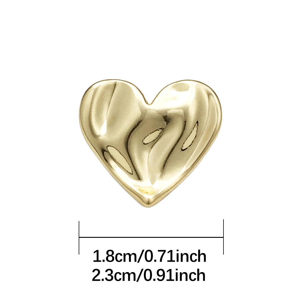 10pcs Minimalist Heart-Shaped  - Button Hole Cutter 리뷰 및 가격