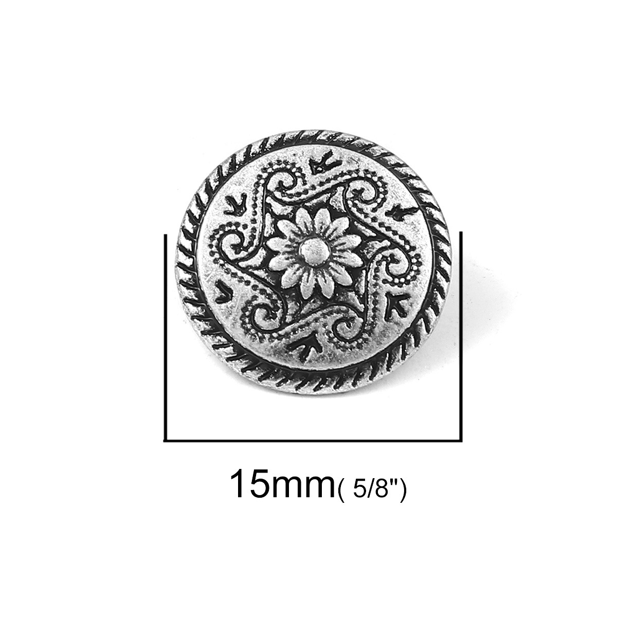 10pcs Vintage Metal Shank Butt - Button Hole Cutter 리뷰 및 가격