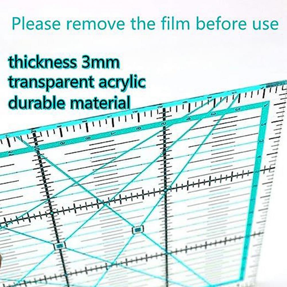 4Pcs Acrylic Quilting Ruler 4. - Quilting Ruler Square 리뷰 및 가격