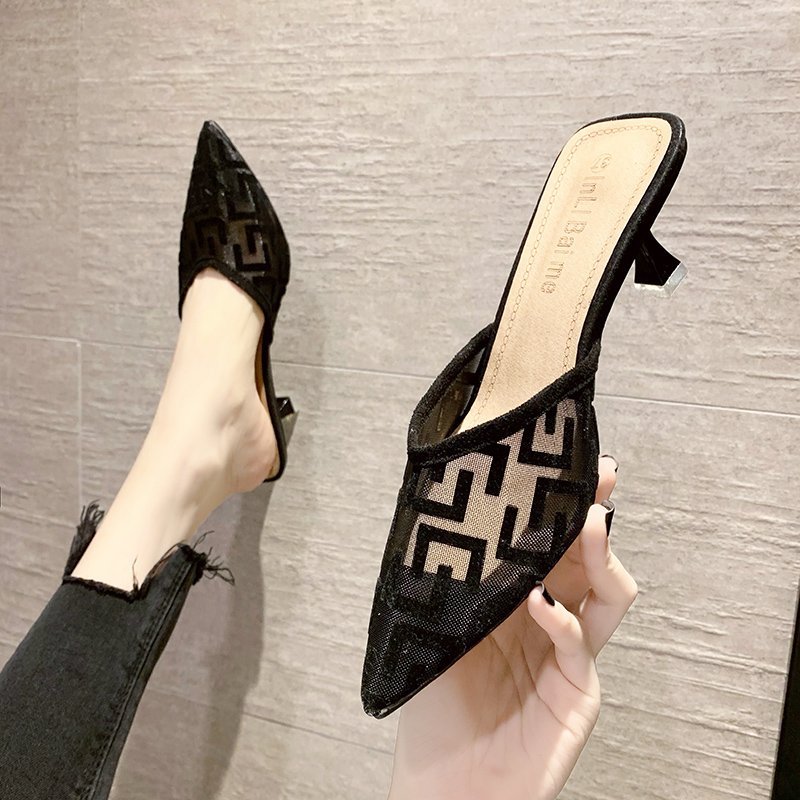 Women Mesh High Heels Temperam - Sewing Net 리뷰 및 가격