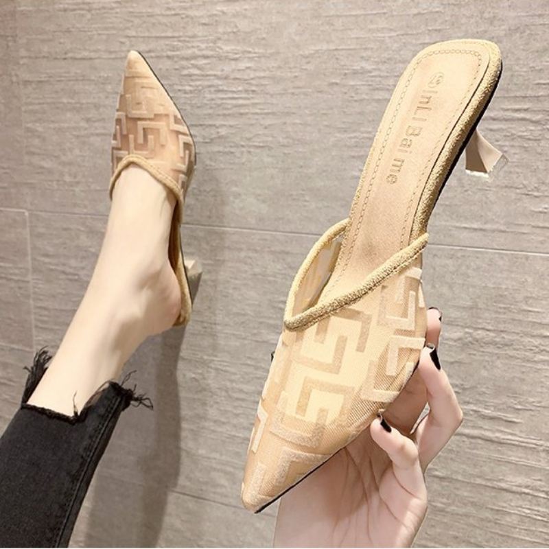 Women Mesh High Heels Temperam - Sewing Net 리뷰 및 가격