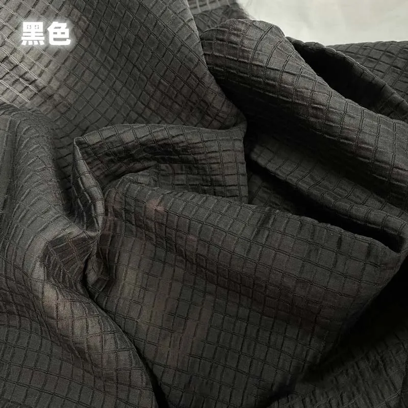 Cream Yellow Checkered Fabric  - Textile And Sewing Materials 리뷰 및 가격