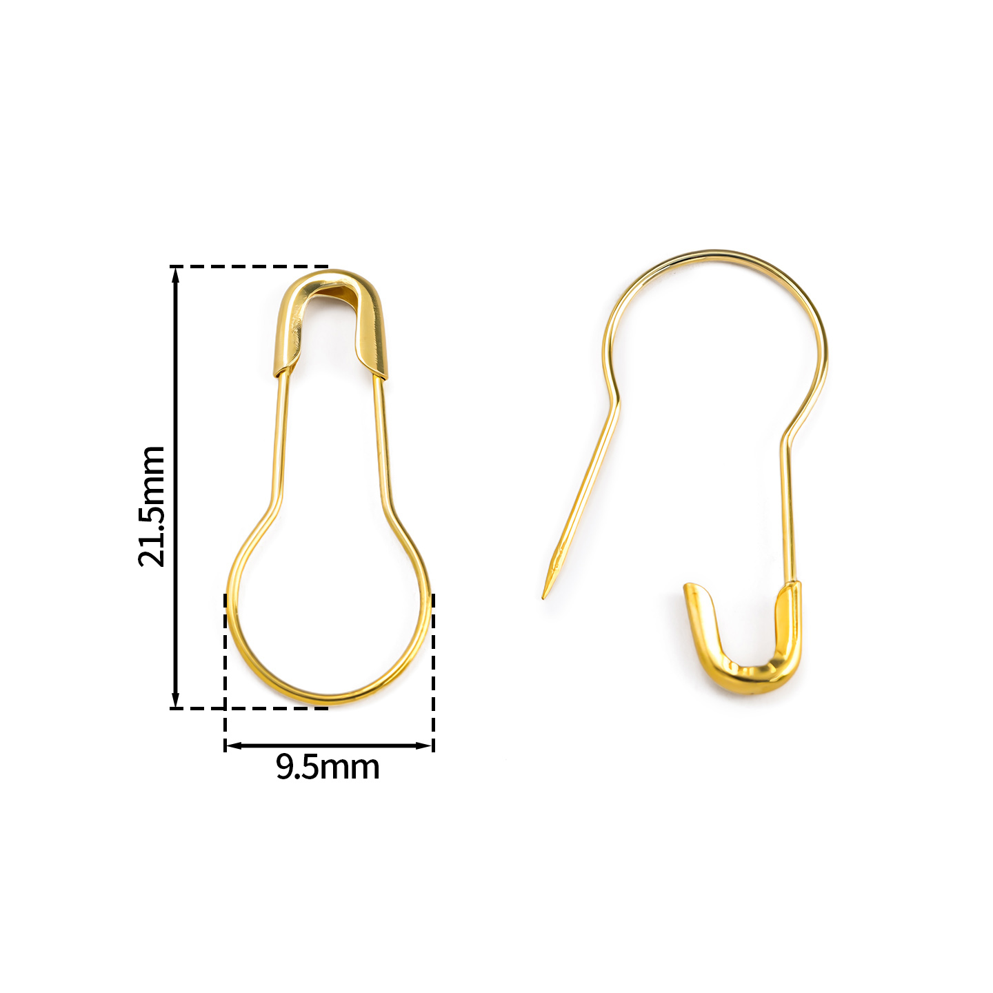 100Pcs/Lot Metal Gourd Safety  - Sewing Necessities 리뷰 및 가격