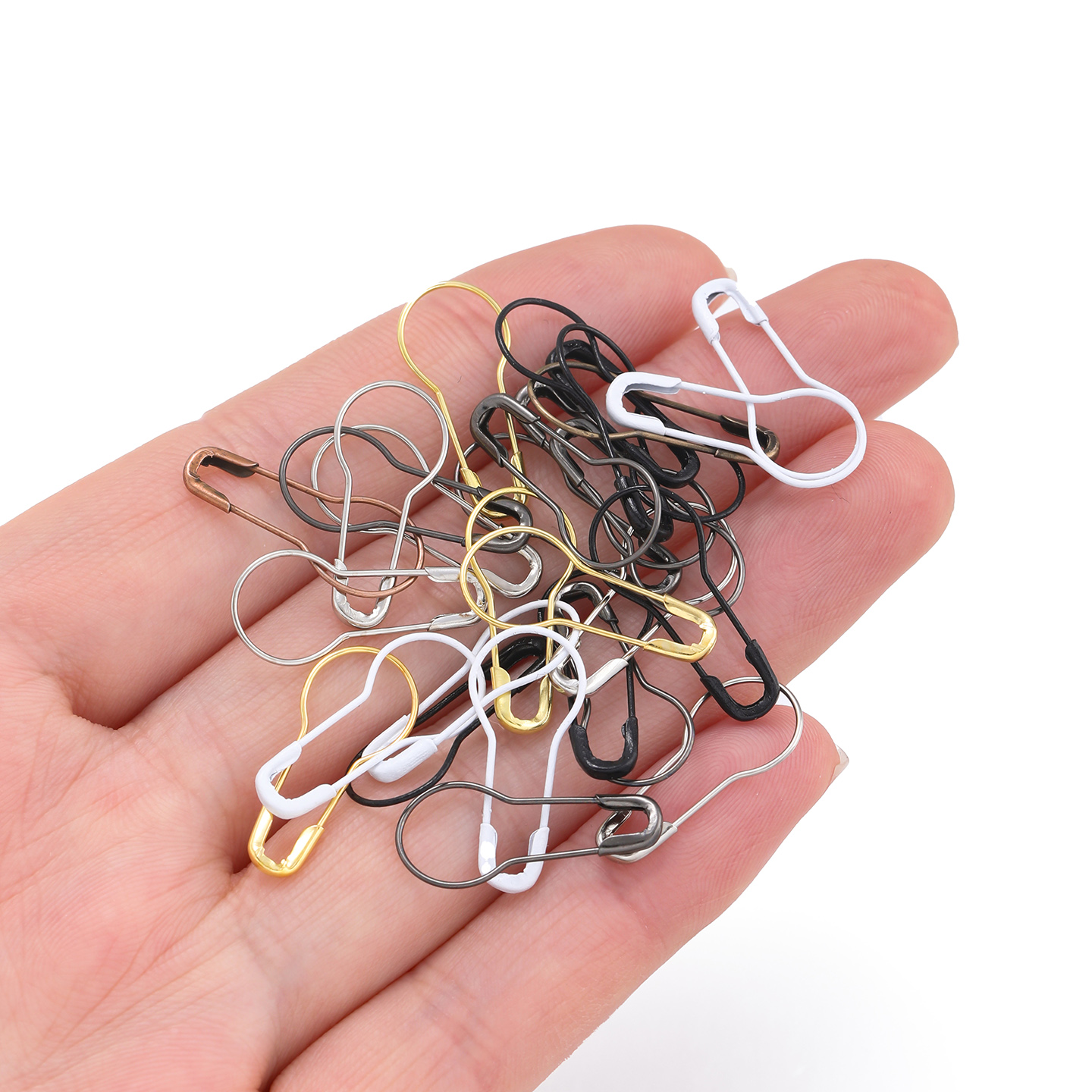 100Pcs/Lot Metal Gourd Safety  - Sewing Necessities 리뷰 및 가격
