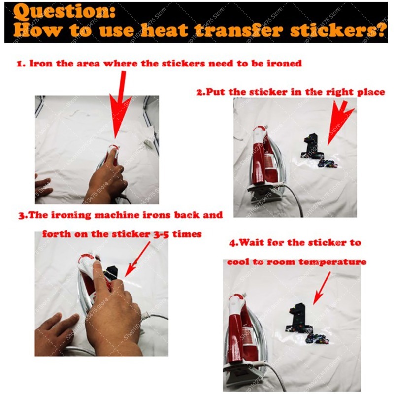 Cartoon Creative Heat Transfer - Iron On Patch 리뷰 및 가격