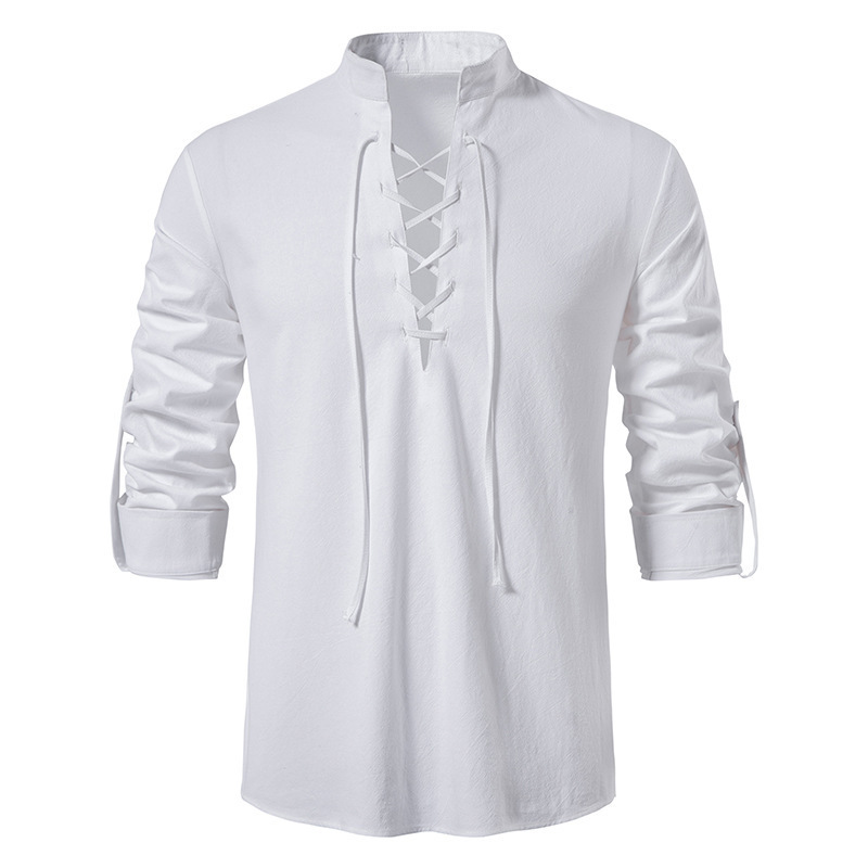 Men's Medieval Lace Up Cotton  - Sewing Cotton 리뷰 및 가격