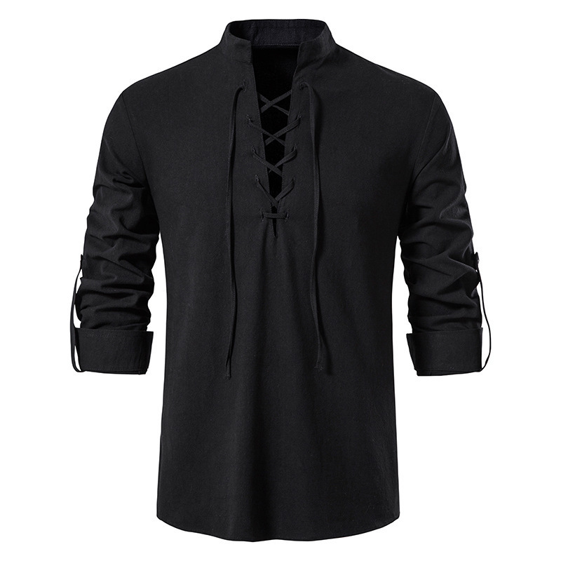 Men's Medieval Lace Up Cotton  - Sewing Cotton 리뷰 및 가격