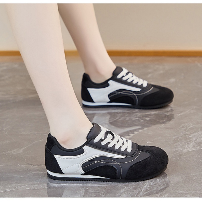 Women's leather sports shoes,  - Sewing Cotton 리뷰 및 가격