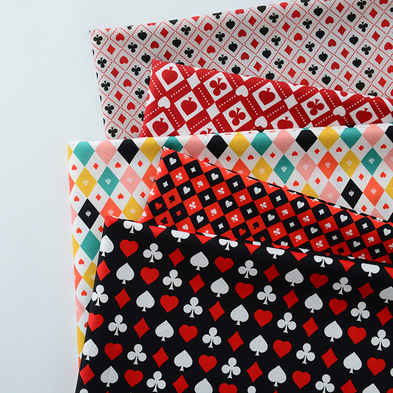 Ins Poker Element Cotton Digit - Sewing By 리뷰 및 가격