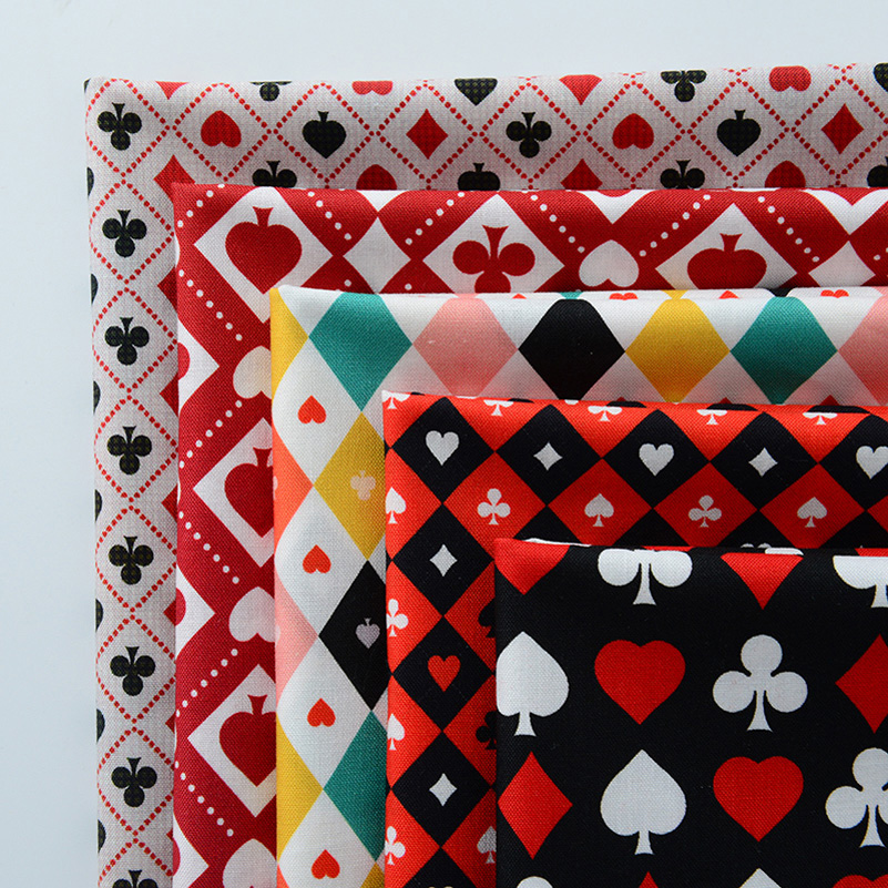Ins Poker Element Cotton Digit - Sewing By 리뷰 및 가격
