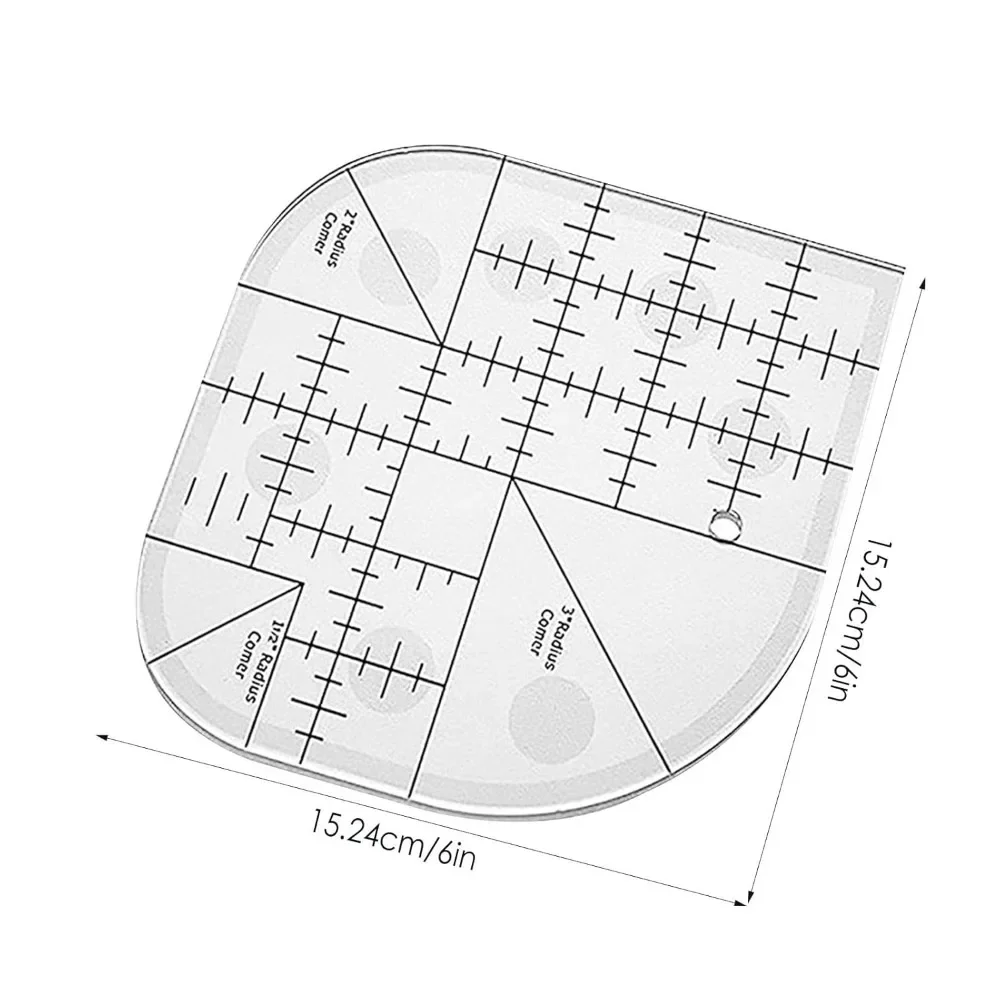 Sewing Quilt Ruler Curved Corn - Quilting Ruler Square 리뷰 및 가격