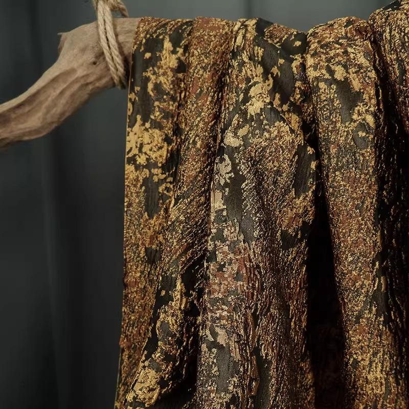 Caramel Jacquard Curtains Fabr - Textile And Sewing Materials 리뷰 및 가격
