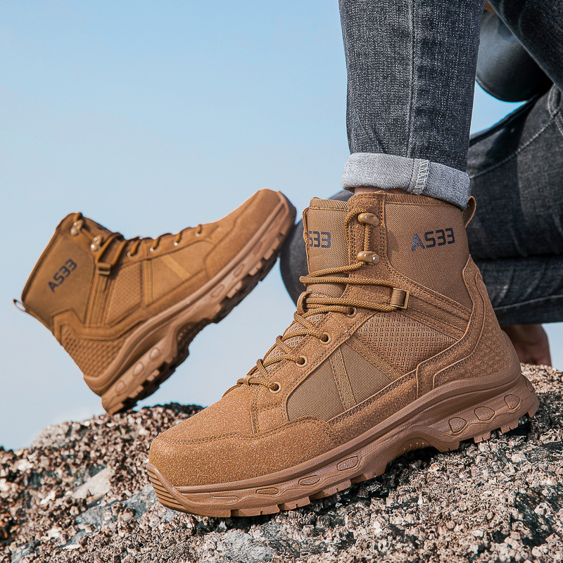 Men's Military Tactical Boots  - Sewing Net 리뷰 및 가격