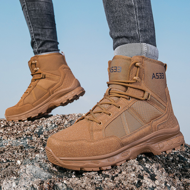 Men's Military Tactical Boots  - Sewing Net 리뷰 및 가격