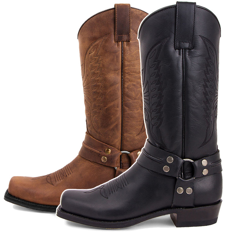 New Men's Motorcycle Boots Fas - Sewing Embroidery Fabric 리뷰 및 가격