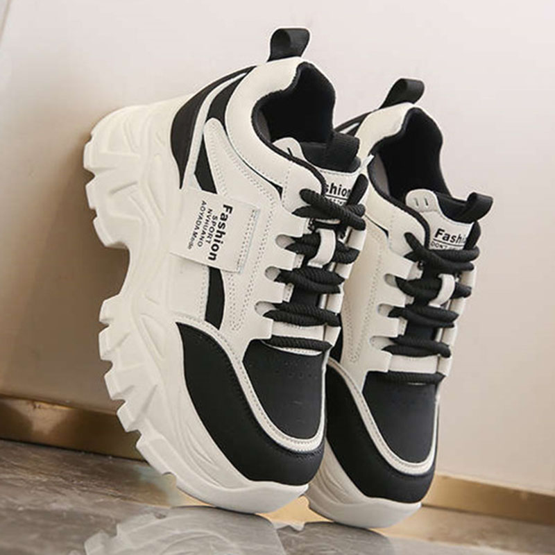 New Fashion Platform Sneakers  - Sewing Cotton 리뷰 및 가격