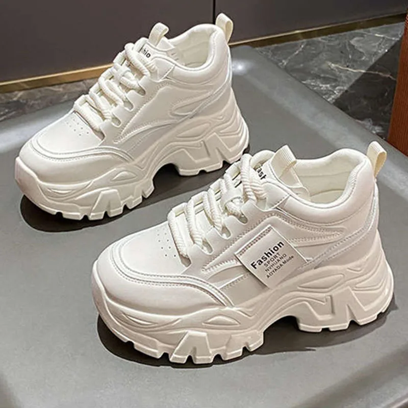 New Fashion Platform Sneakers  - Sewing Cotton 리뷰 및 가격