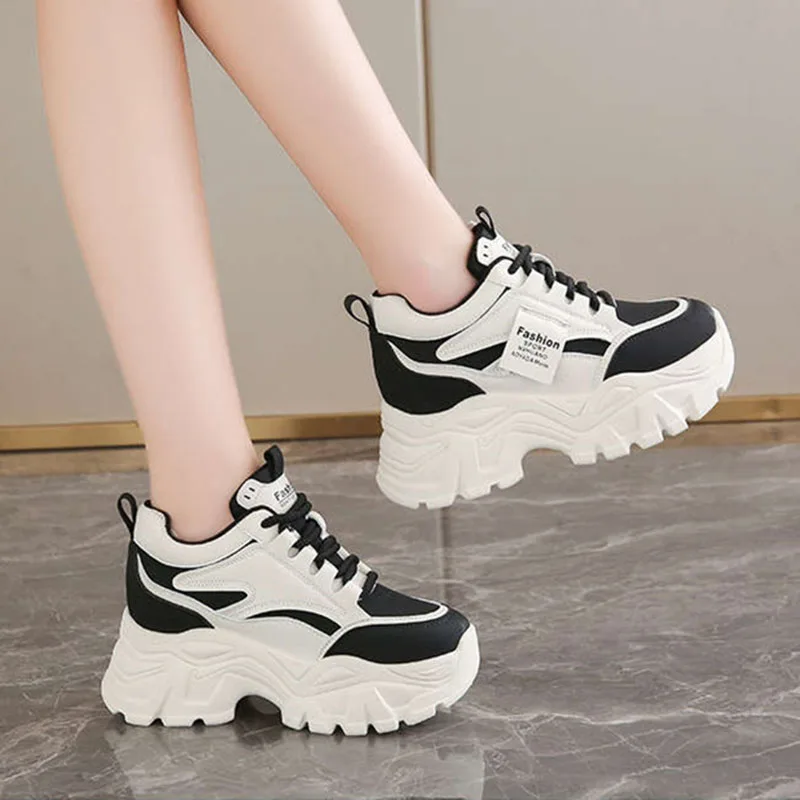 New Fashion Platform Sneakers  - Sewing Cotton 리뷰 및 가격