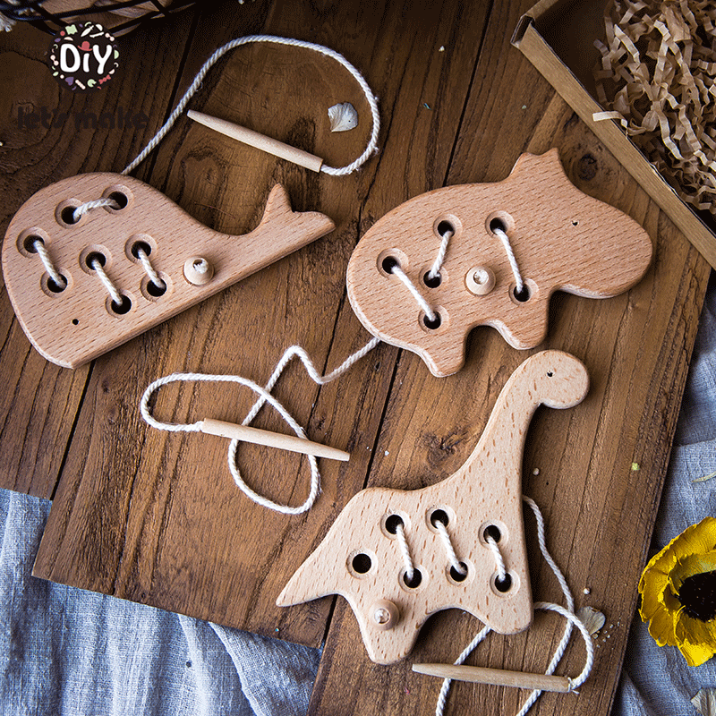 Wooden Kindergarten Mouse Thre - Sewing Thread Production 리뷰 및 가격