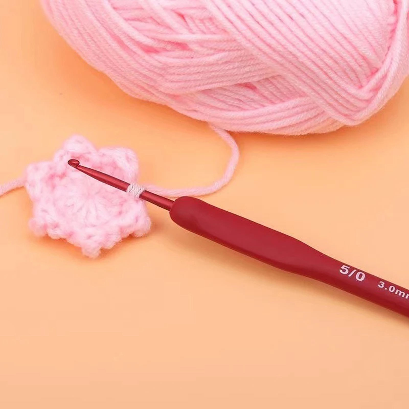 9/33pcs Red Crochet Hook set,  - Sewing By 리뷰 및 가격