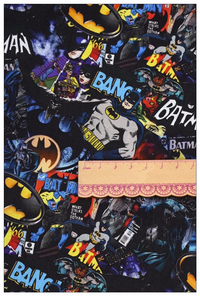 Batman Bandai Anime Design 100 - Textile And Sewing Materials 리뷰 및 가격