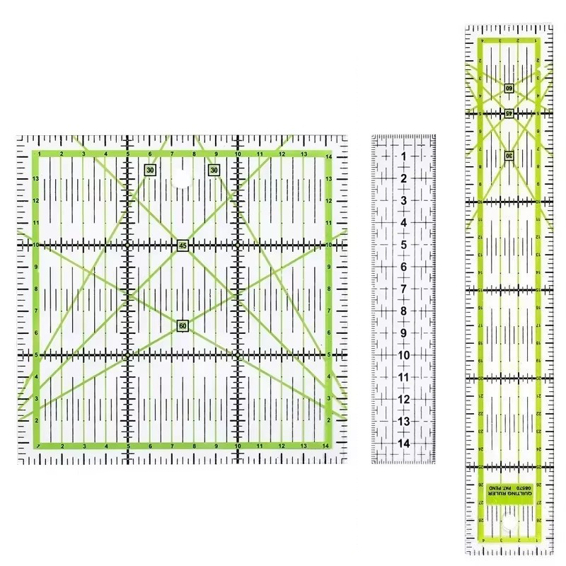 1/2pcs 15cm Quilting Patchwork - Quilting Ruler Square 리뷰 및 가격