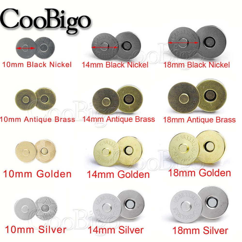 50sets Magnetic Button Snaps F - Button Hole Cutter 리뷰 및 가격