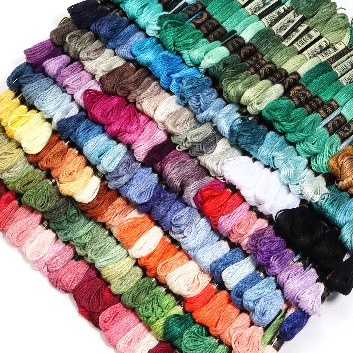 6Pcs/Lot Multicolor Polyester  - Embroidery Floss Thread 리뷰 및 가격